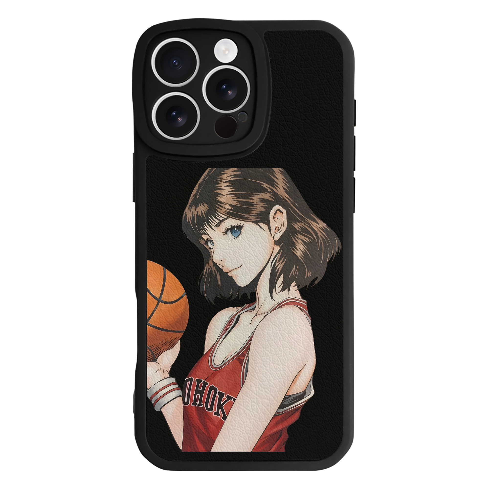 （画像用） SLAM DUNK／スラムダンク 【iPhone 16シリーズ対応】シリコンスマホケース（レザー調） 材質：シリコン